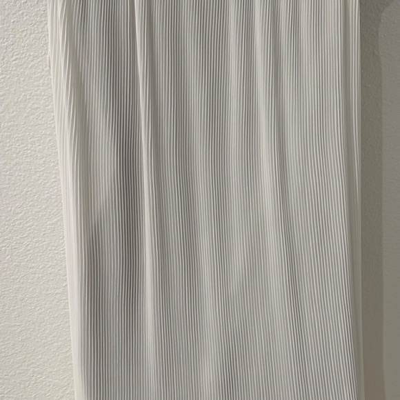 CeCe | Pleated Lace Sleeveless Dress | High Neck | Chiffon | Size 12 | NORDSTROM - Picture 3 of 9